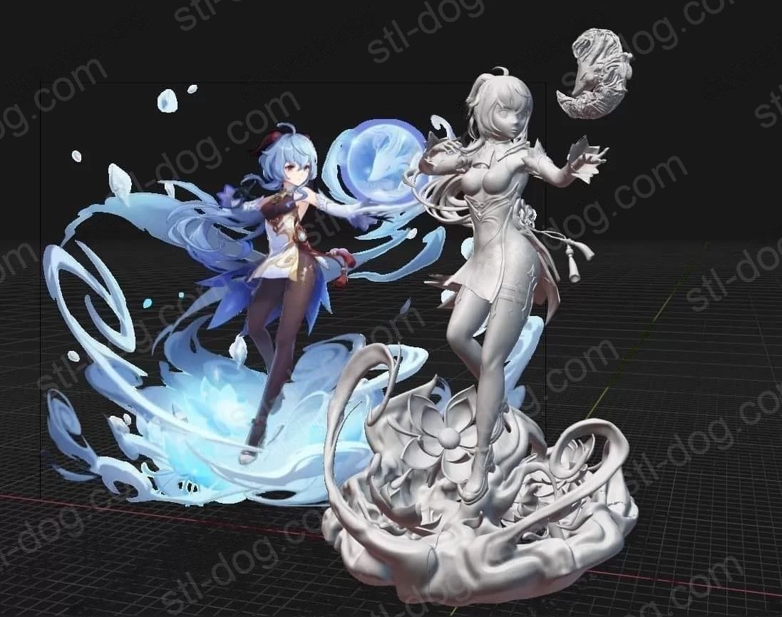 原神 甘雨（Ganyu）3D打印图纸